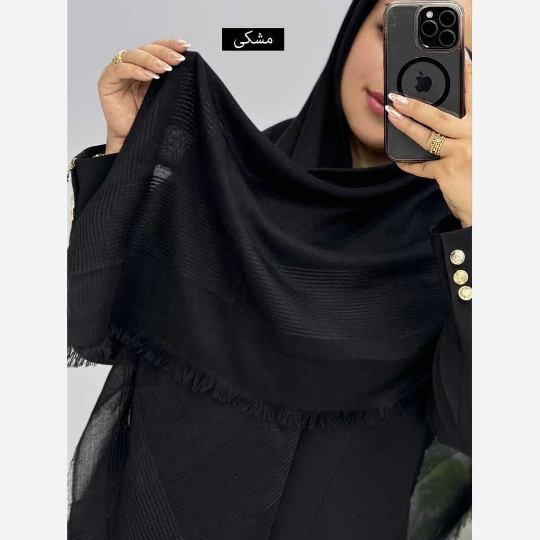 روسری نخی زنانه قواره بزرگ