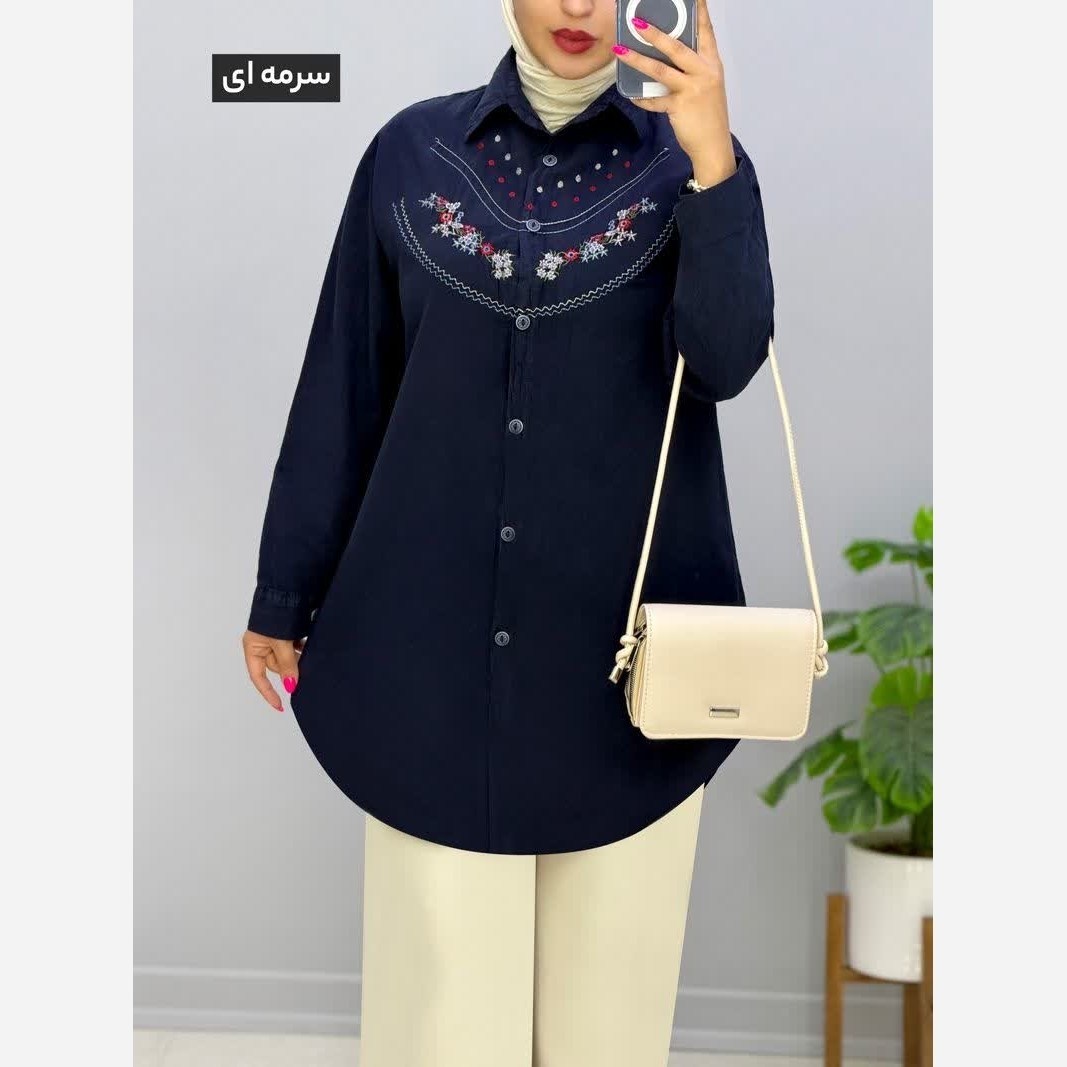 مانتو زنانه و دخترانه جلو دکمه دار