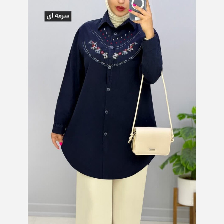 مانتو زنانه و دخترانه جلو دکمه دار