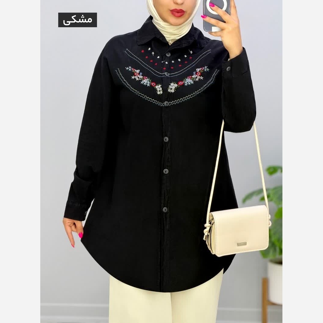 مانتو زنانه و دخترانه جلو دکمه دار