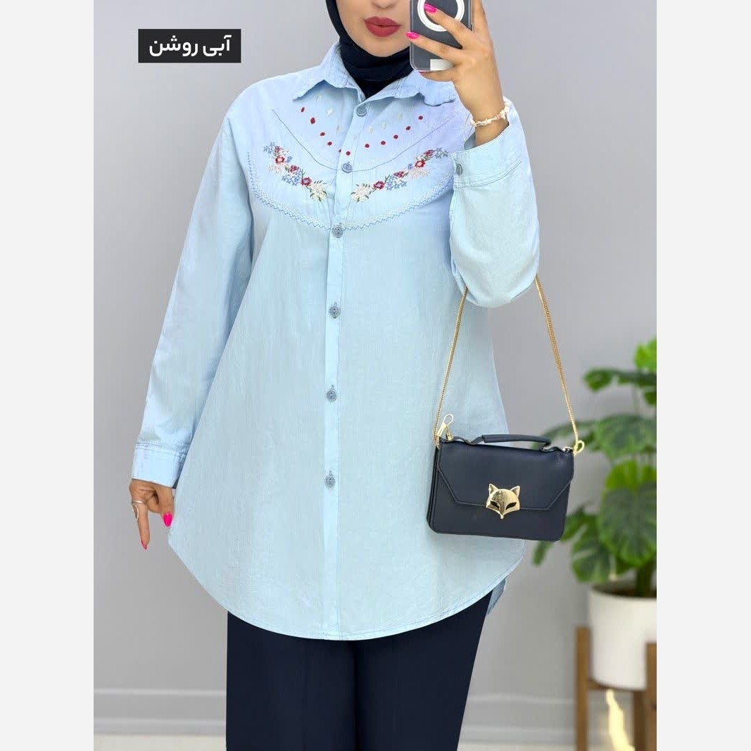 مانتو زنانه و دخترانه جلو دکمه دار