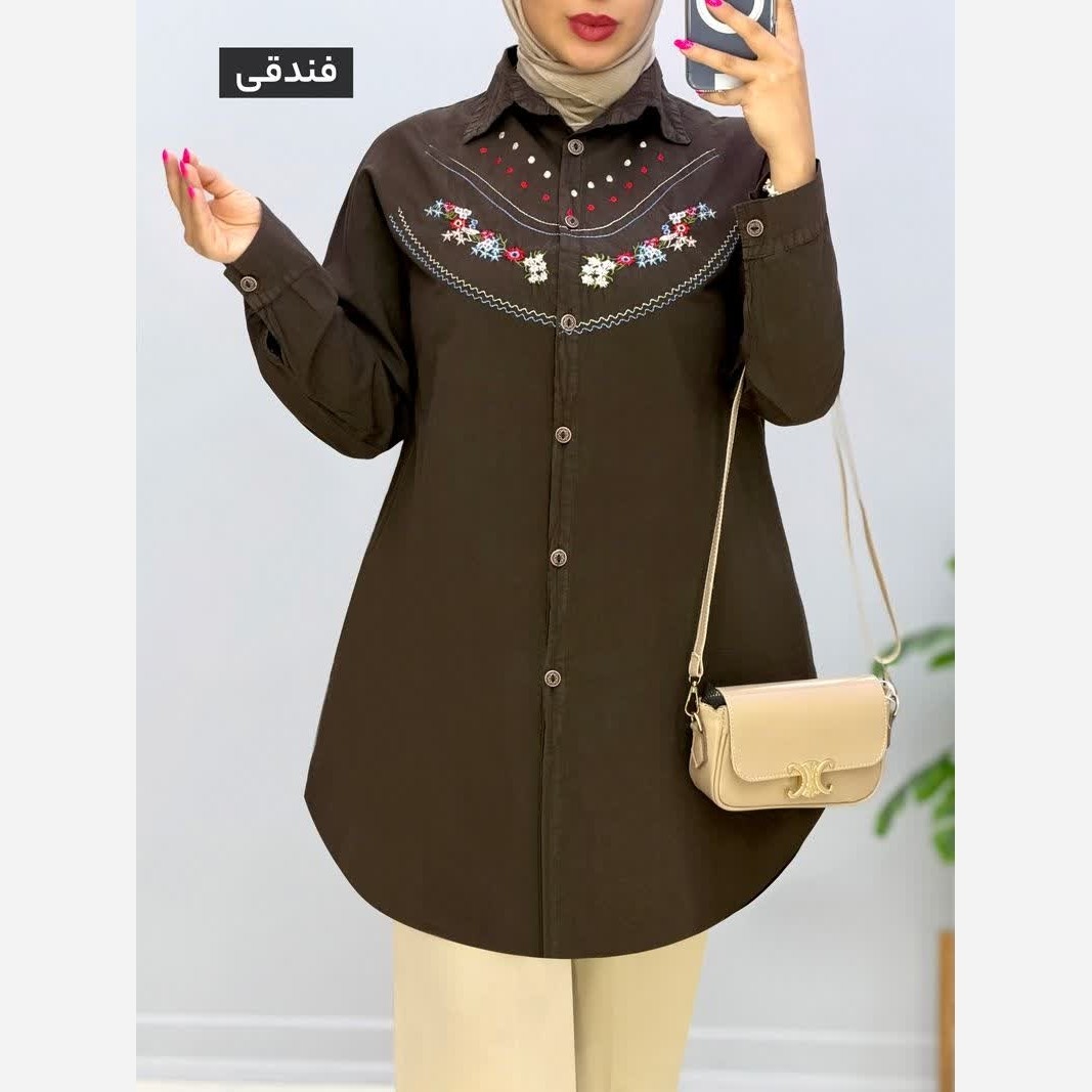 مانتو زنانه و دخترانه جلو دکمه دار