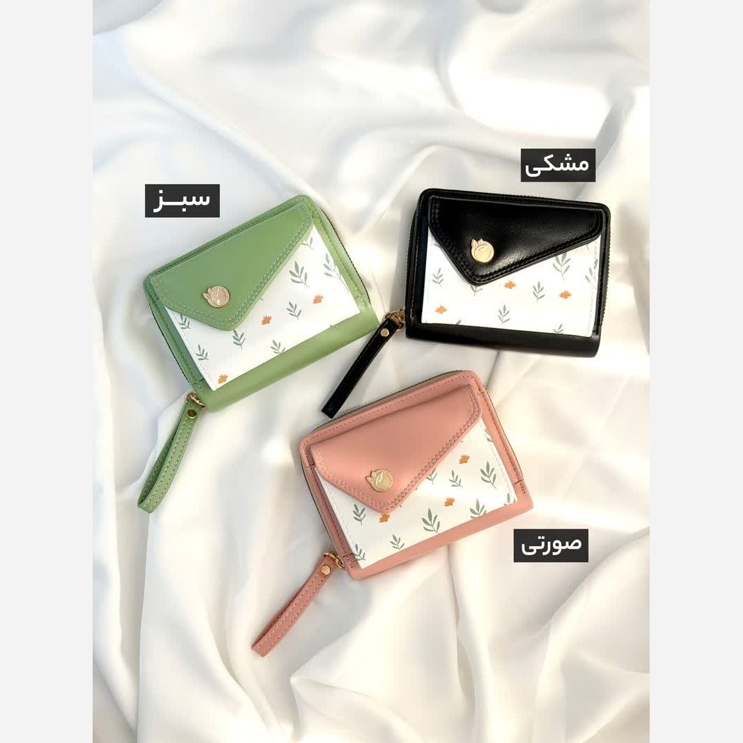 کیف پول زنانه و دخترانه چرم