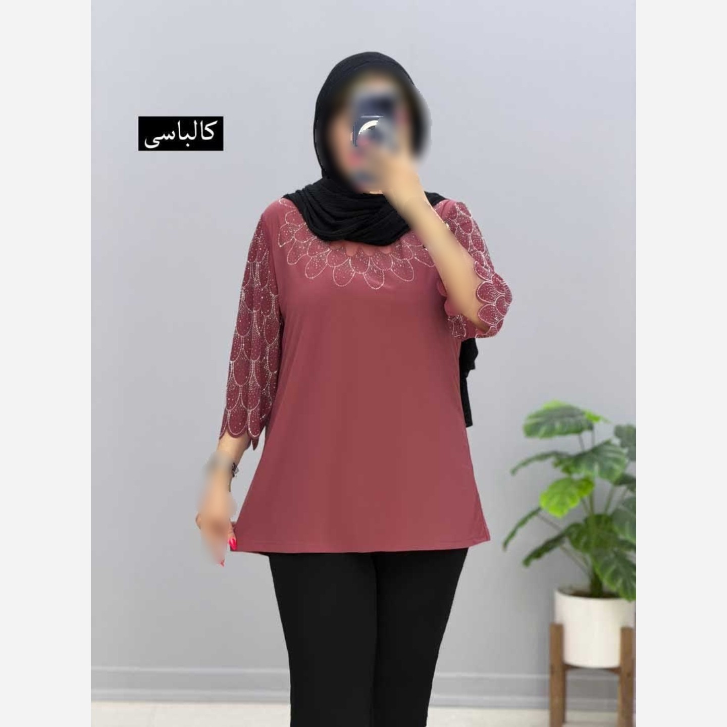 شومیز مجلسی زنانه نگین دار مدل طاووس